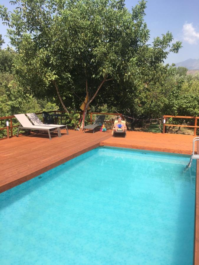 Villa Bonaccorso - Antica E Maestosa Villa Con Piscina Ai Piedi Dell'Etna Viagrande Bagian luar foto