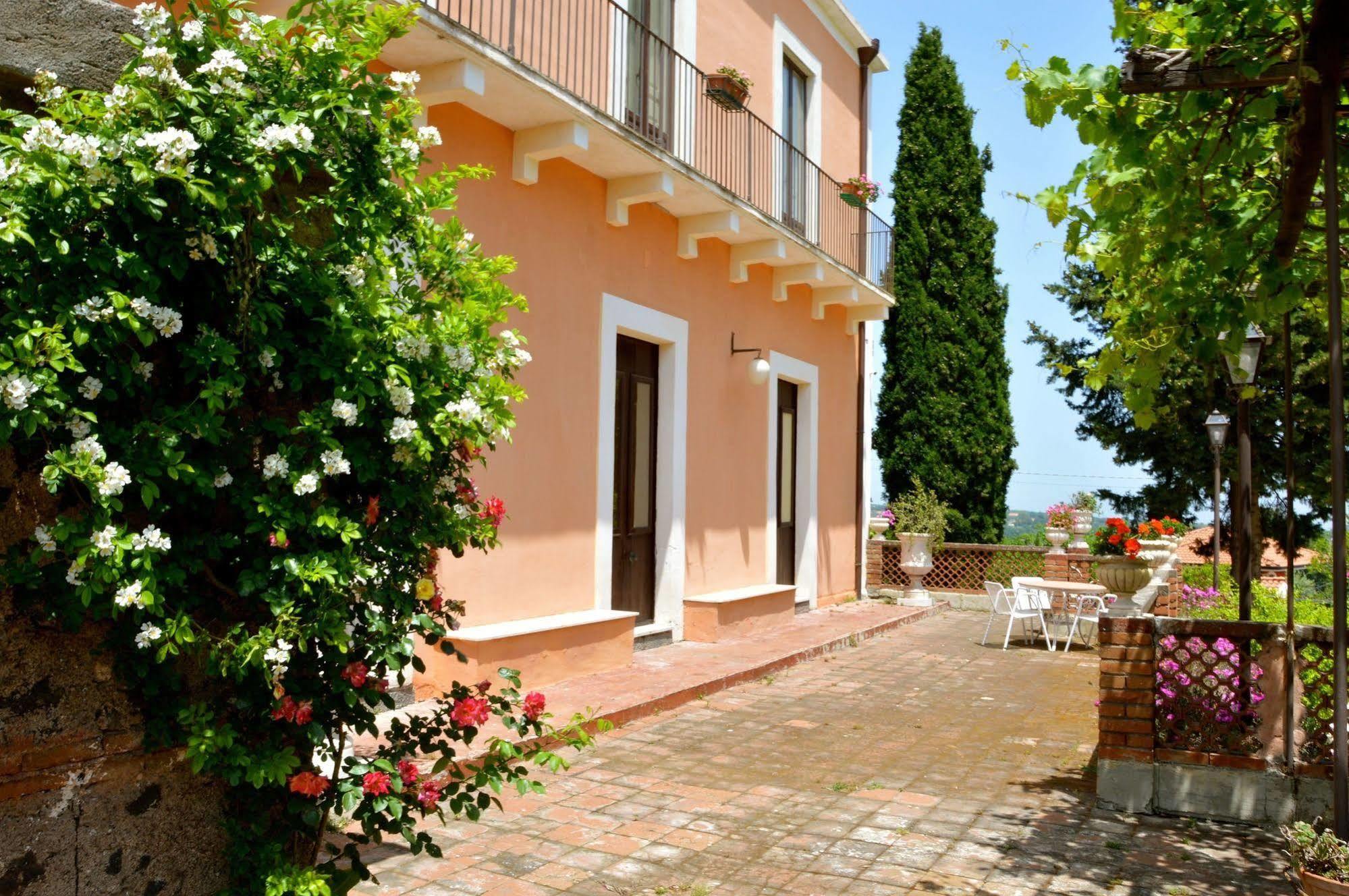 Villa Bonaccorso - Antica E Maestosa Villa Con Piscina Ai Piedi Dell'Etna Viagrande Bagian luar foto